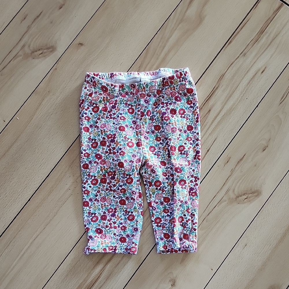First Impressions Multicolor Floral Leggings